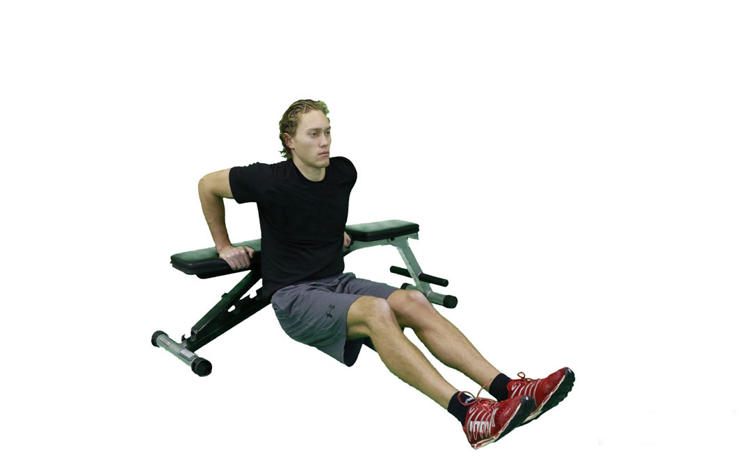 Single Bench Dip — demonstration 2