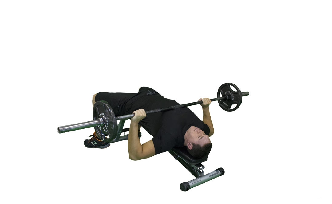 Barbell Decline Bench Press — demonstration 2