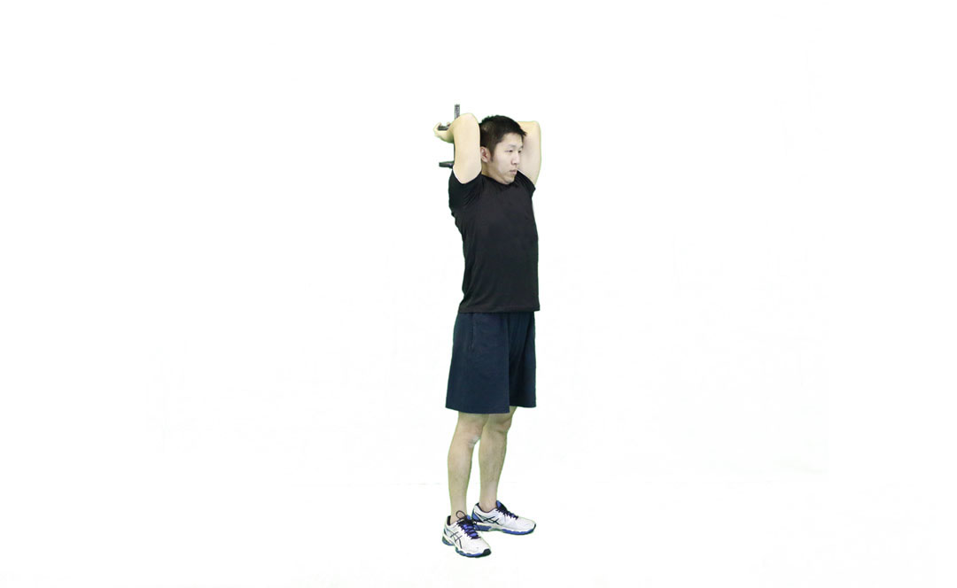 Dumbbell Tricep Extension — demonstration 2