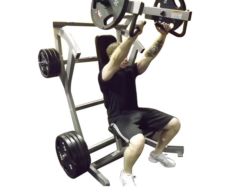 Leverage Incline Chest Press — demonstration 2