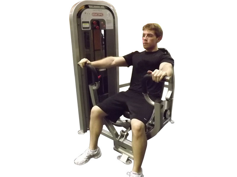 Machine Bench Press — demonstration 2