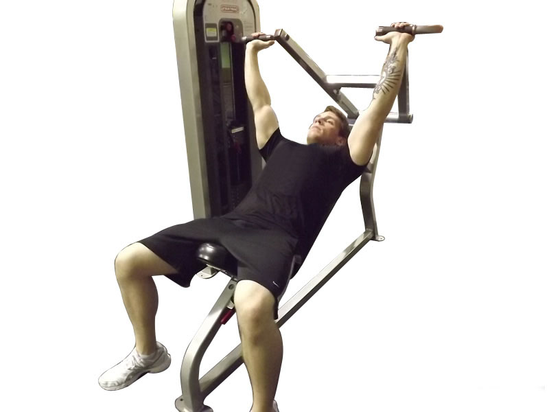 Machine Incline Chest Press — demonstration 2