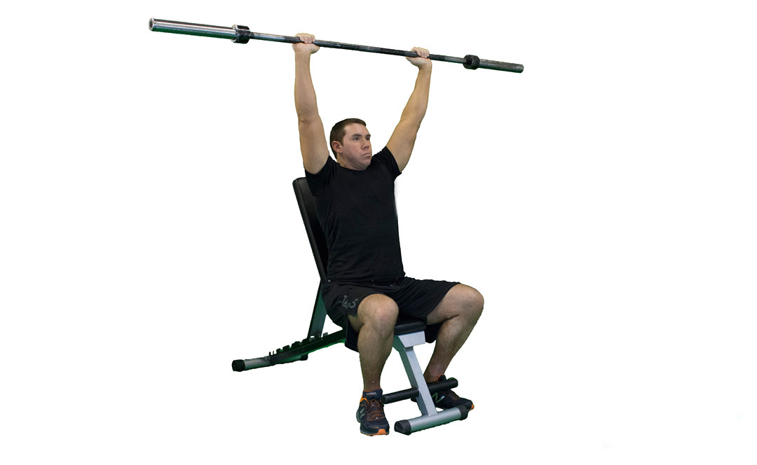 Barbell Bradford Rocky Press — demonstration 2