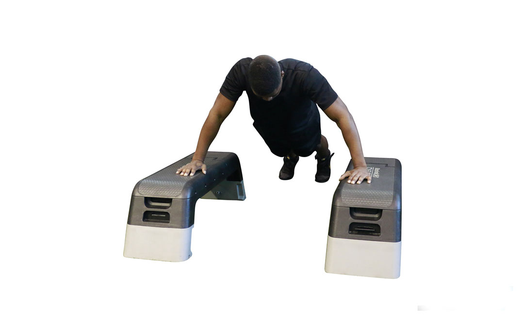 Drop Push-Up — demonstration 2