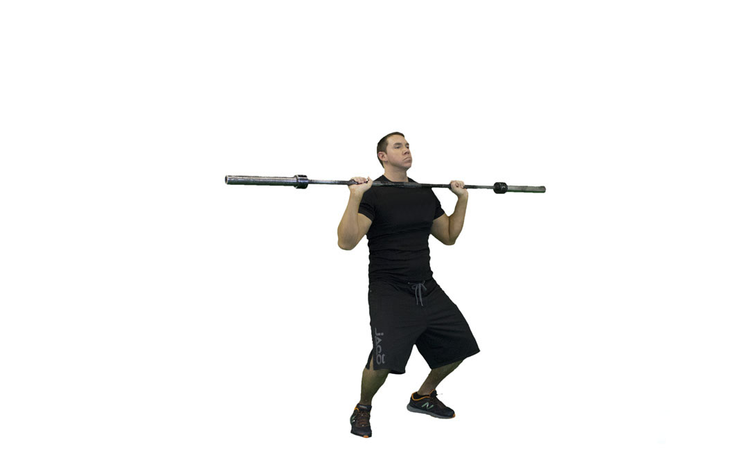Barbell Push Press — demonstration 2