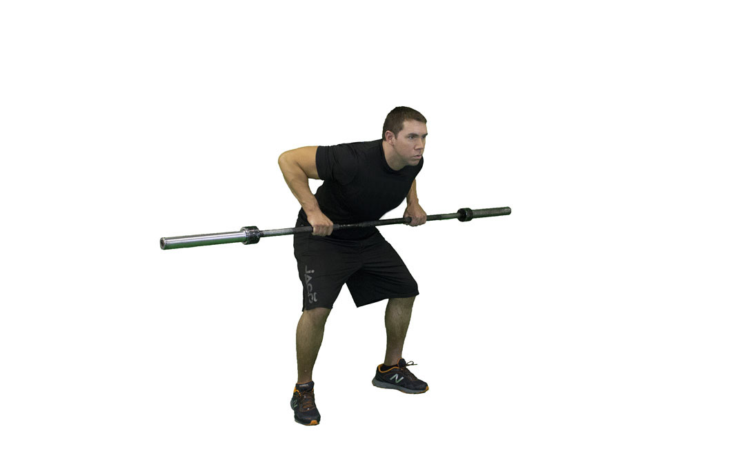 Barbell Rear Delt Row — demonstration 2