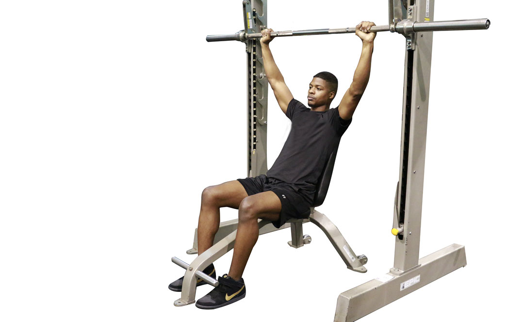 Smith Machine Shoulder Press — demonstration 2