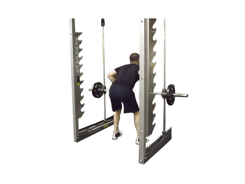 Smith Machine Deltoid Row — demonstration 2