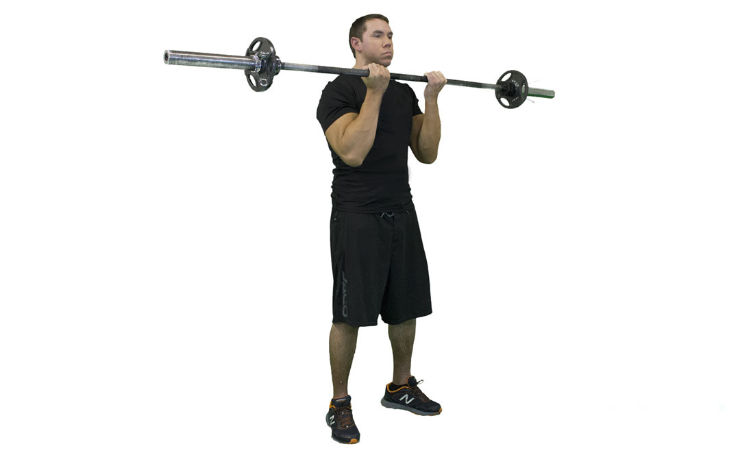 Barbell Curl Close Grip — demonstration 2