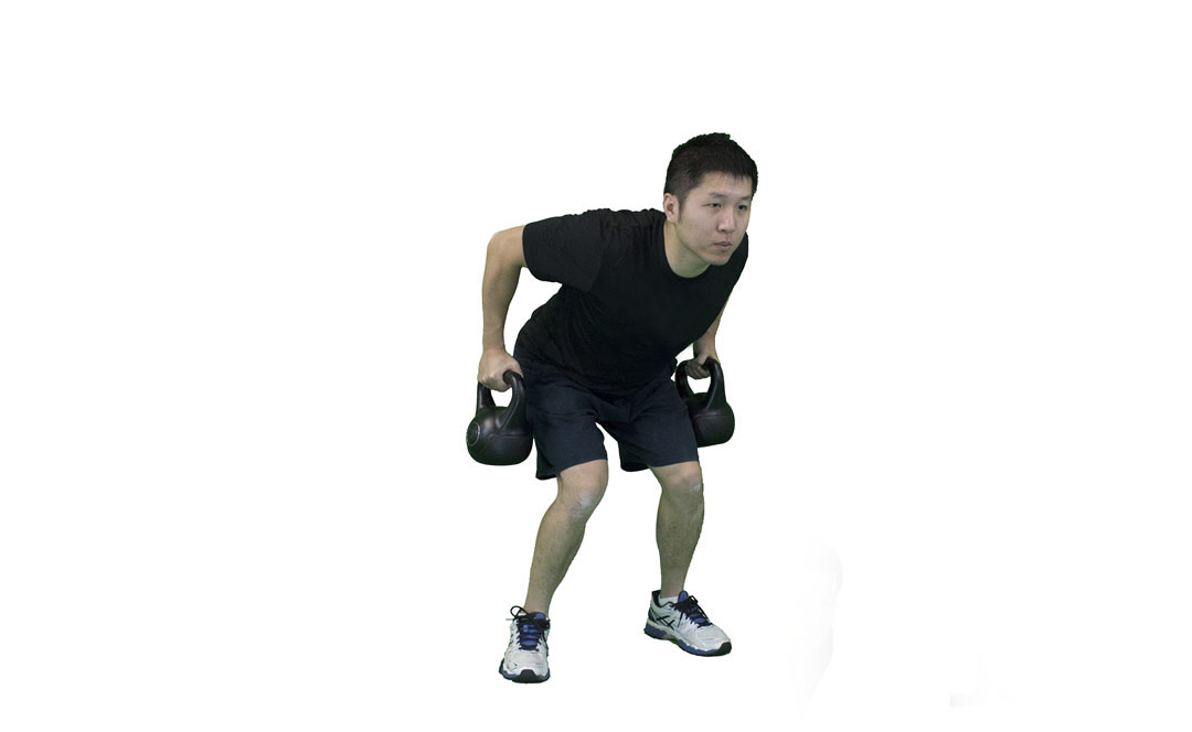Kettlebell-Rudern — Demonstration 2