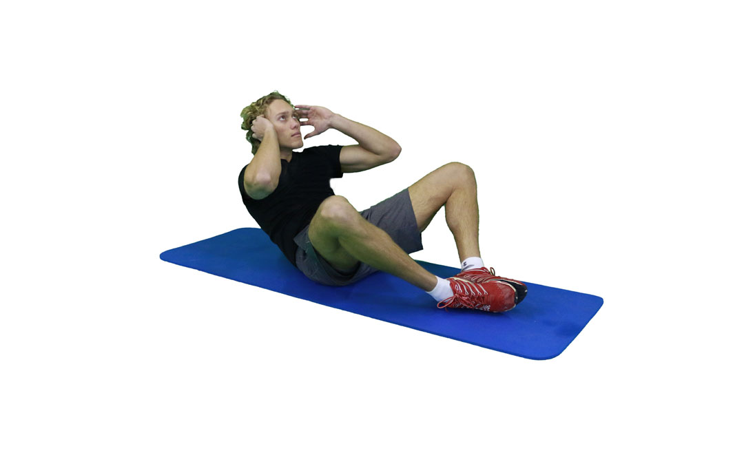 Frog Sit-Up — demonstration 2