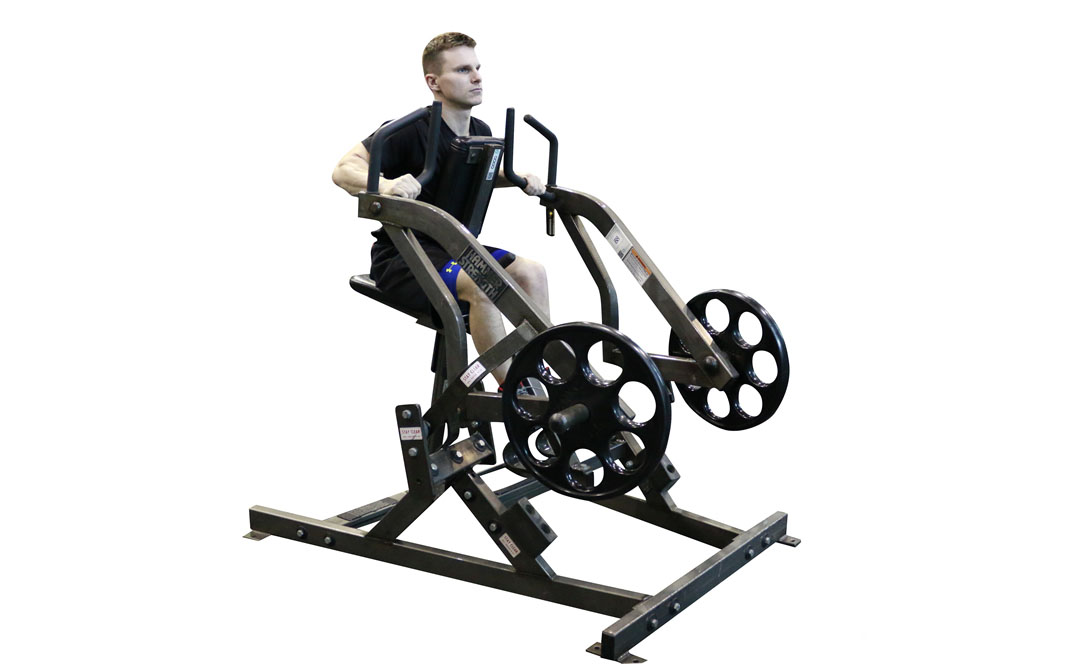 Leverage Machine Iso Row — demonstration 2