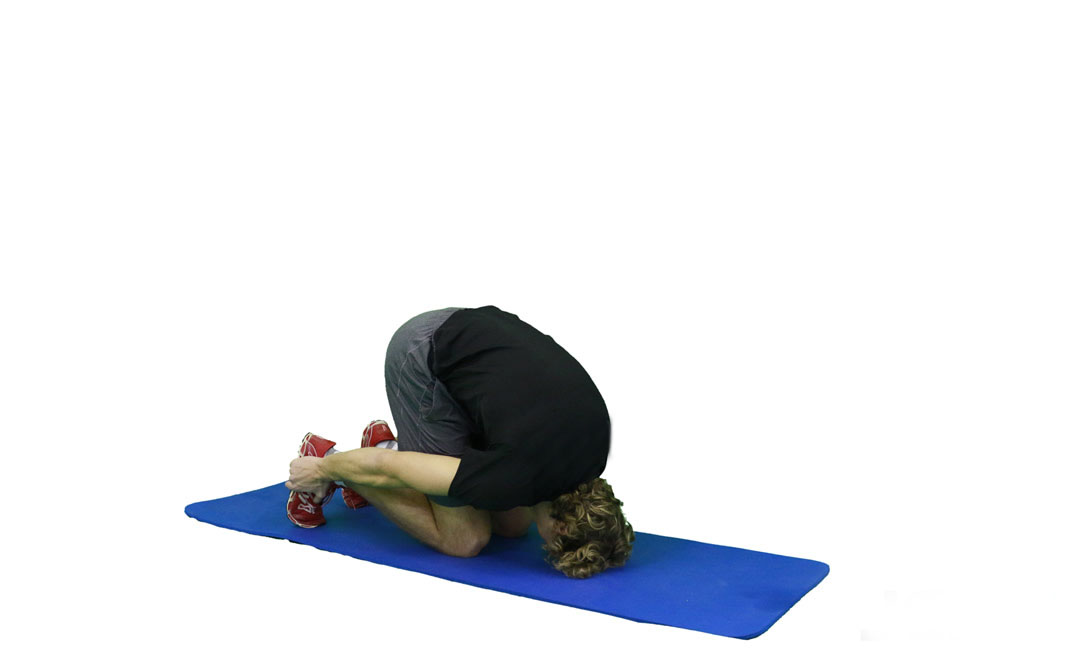 Hare Pose — demonstration 2