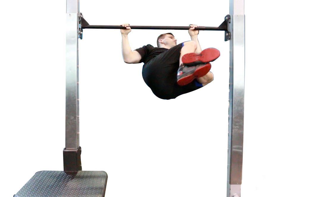 Hanging Knee Raise Rotational — demonstration 2