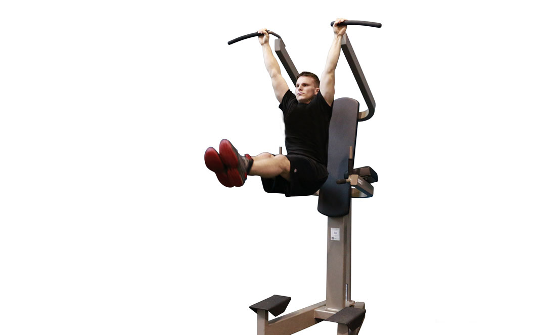 Hanging Leg Raise — demonstration 2