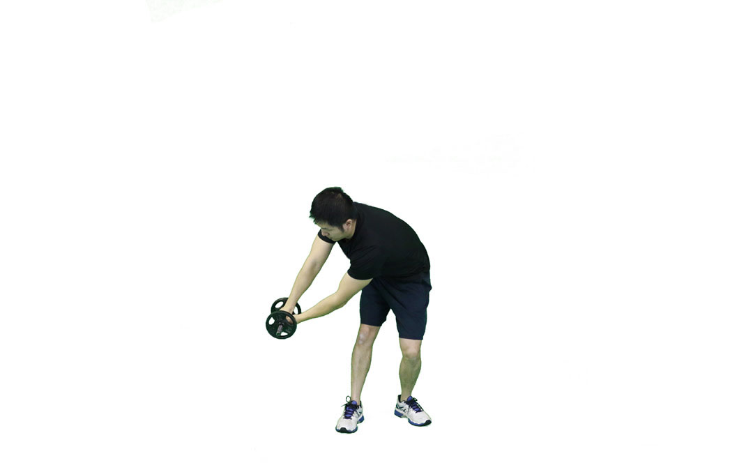 Dumbbell Wood Chop — demonstration 2