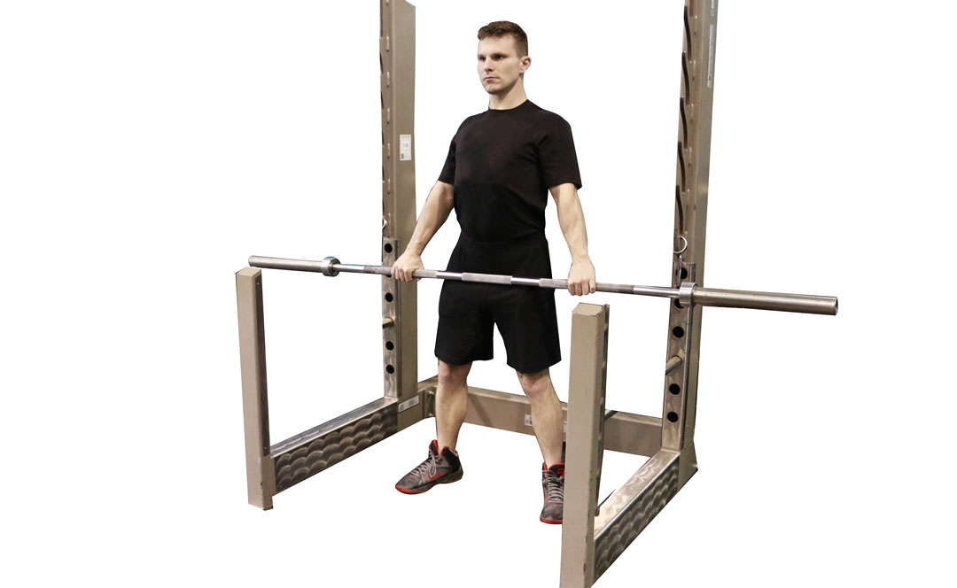 Barbell Rack Pull — demonstration 2