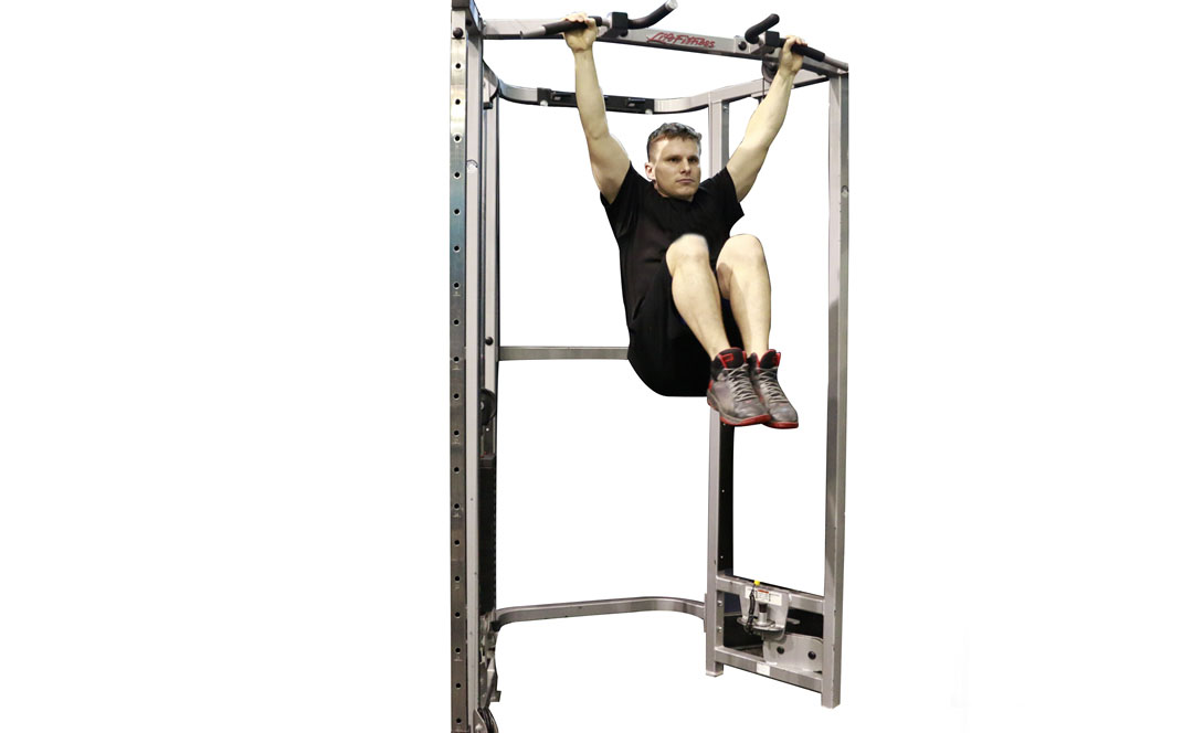 Hanging Knee Raise — demonstration 2