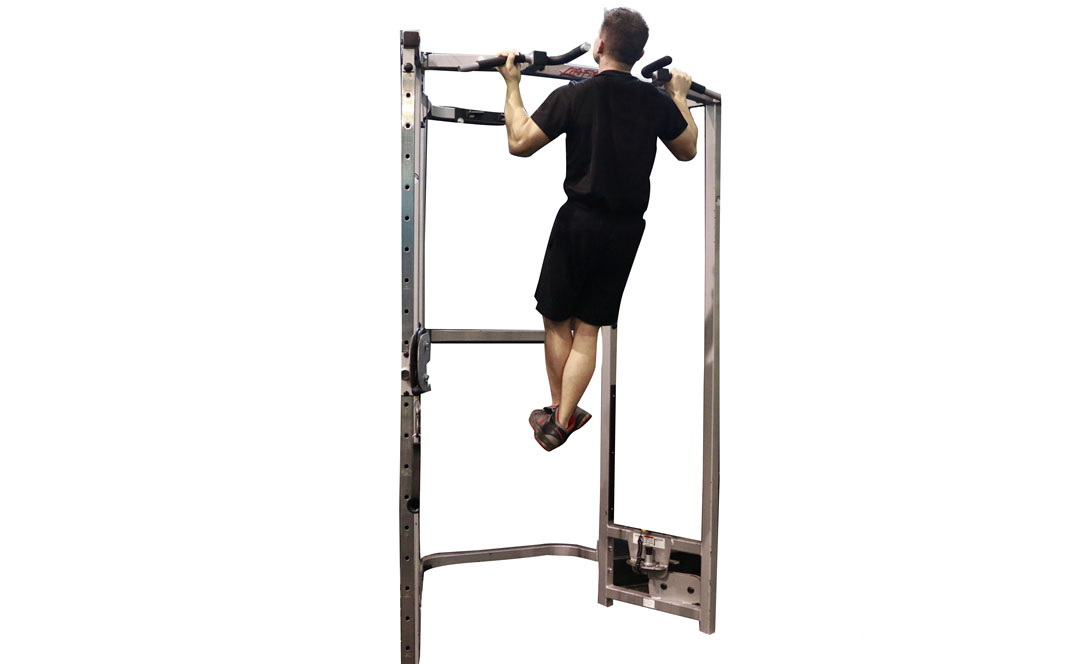 Chin-Up Mixed Grip — demonstration 2