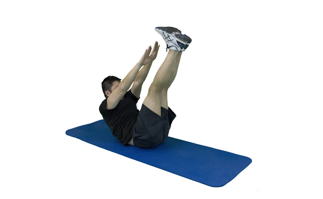 Sit-Up a Coltello — dimostrazione 2