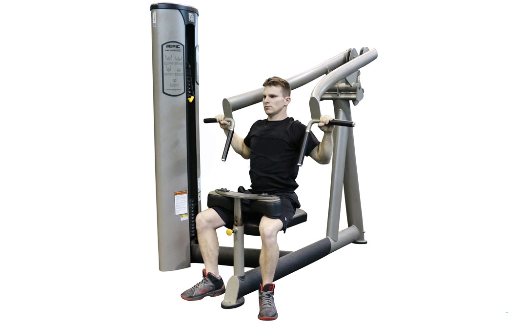 Lat Machine Iso-Laterale a Presa Larga — dimostrazione 2