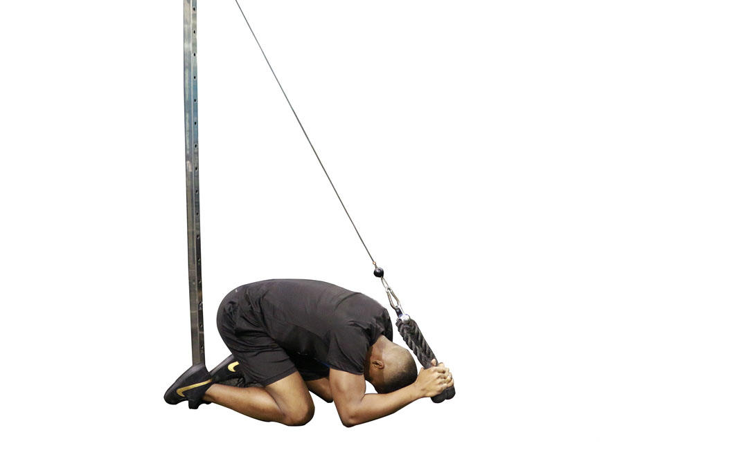 Cable Kneeling Pulldown — demonstration 2