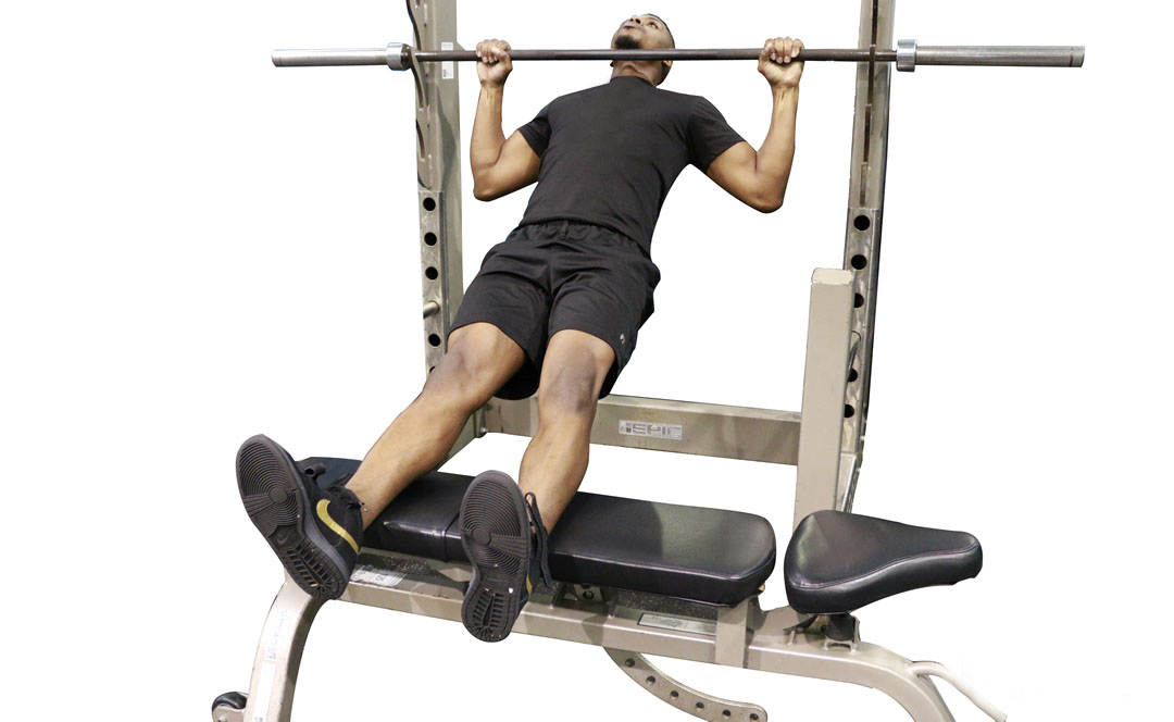 Machine Inverted Row — demonstration 2