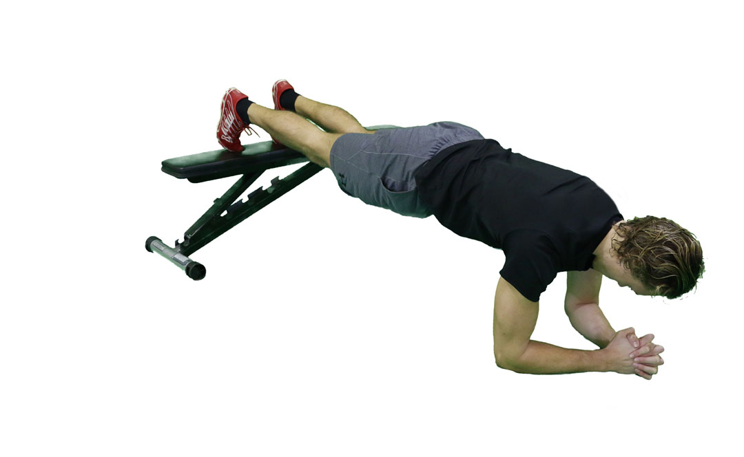 Bench Plank — demonstration 2