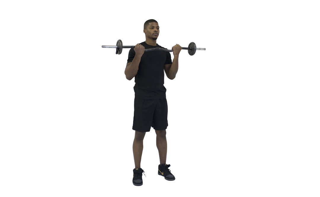 EZ Bar Curl — demonstration 2