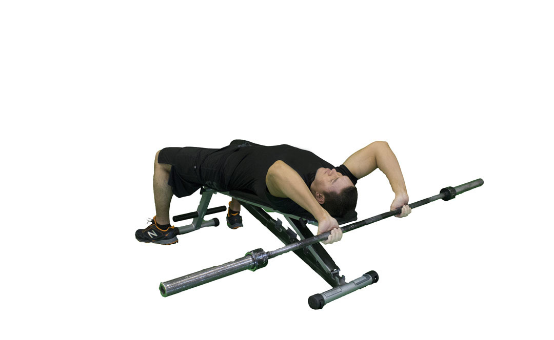 Barbell Pullover — gösterim 2