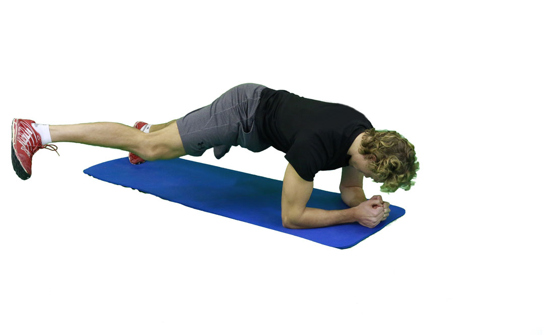 Forearm Plank with Hip Abduction — demonstration 2