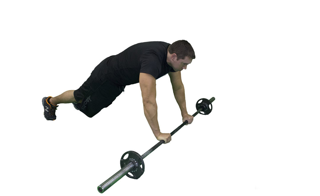 Barbell Abdominal Rollout — demonstration 2