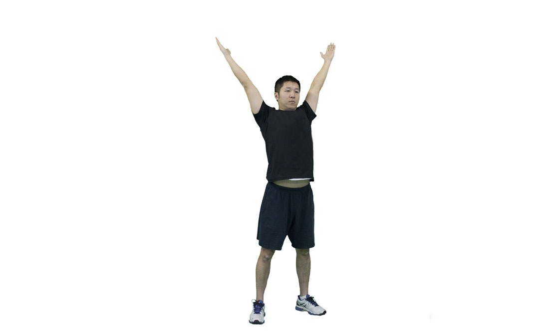 Dynamic Back Stretch — demonstration 2