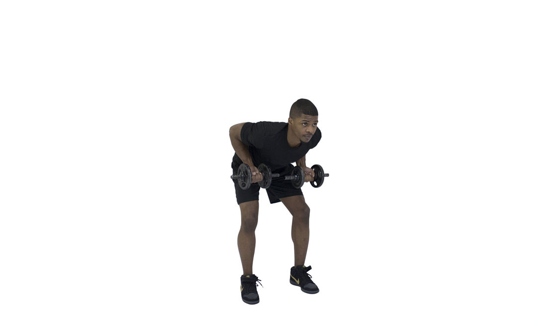 Dumbbell Rotational Row — demonstration 2