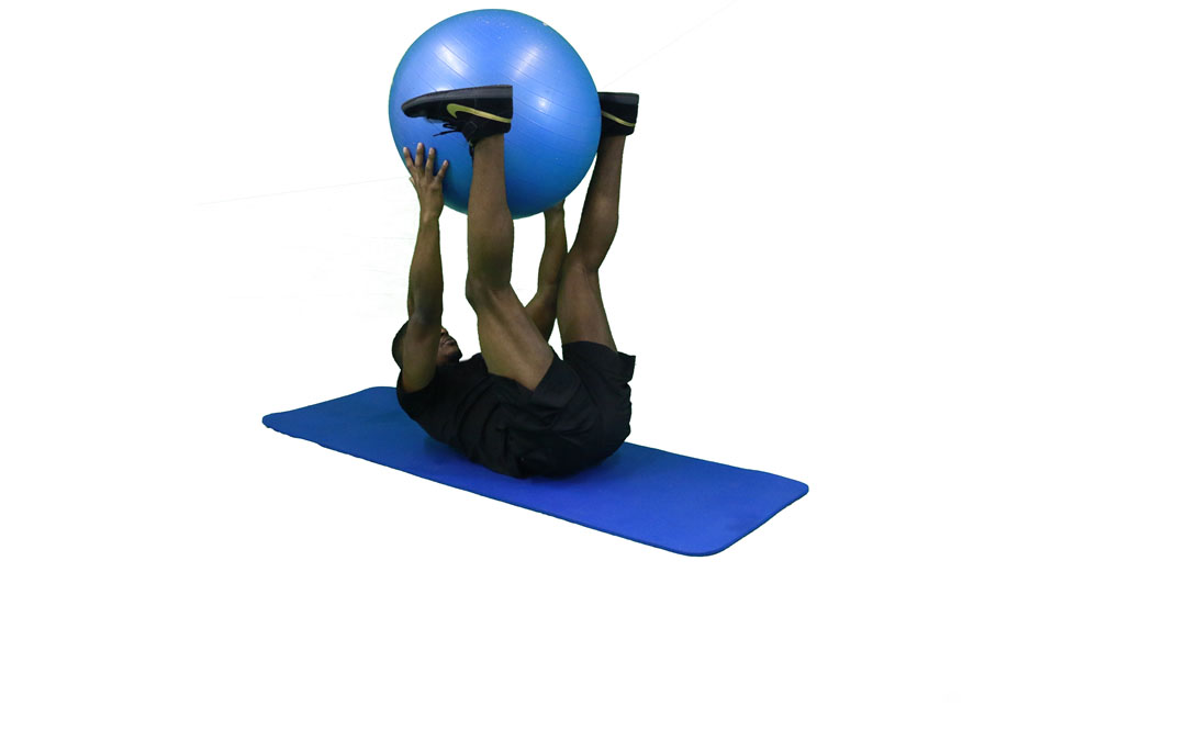 Stability Ball Hand and Foot Exchange — demonstration 2