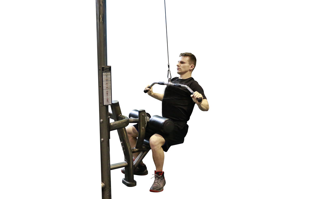 Lat Pulldown Wide Grip — demonstration 2
