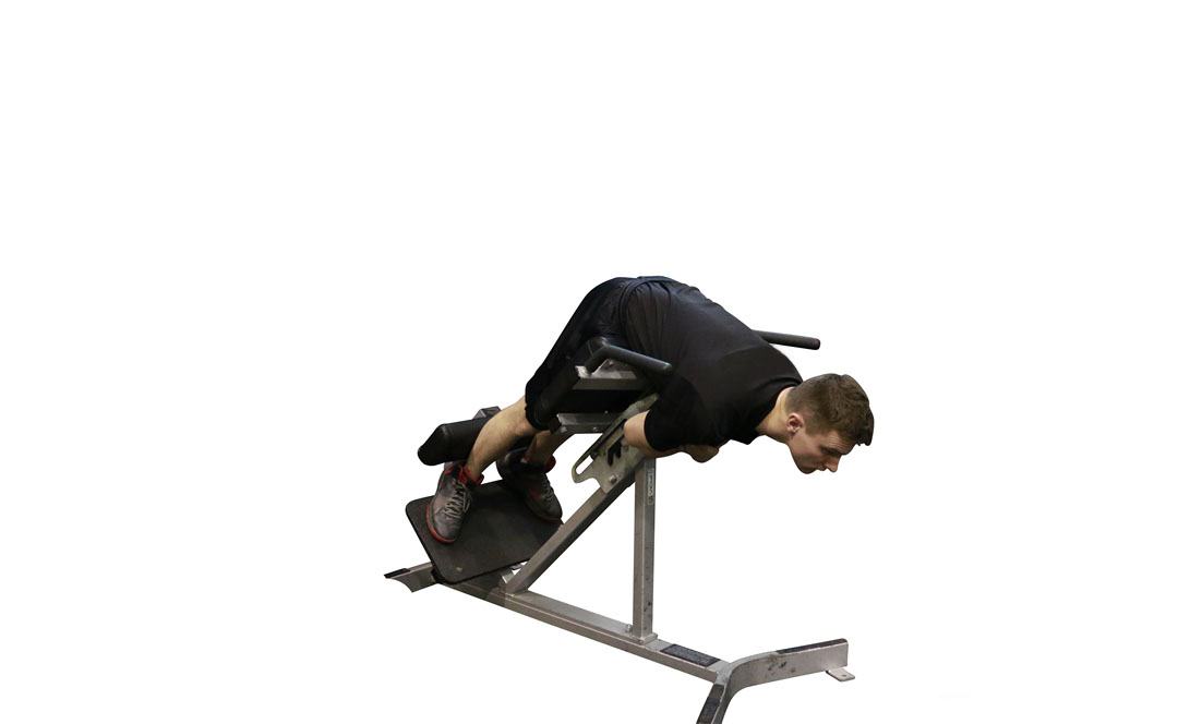 Back Hyperextension — demonstration 2