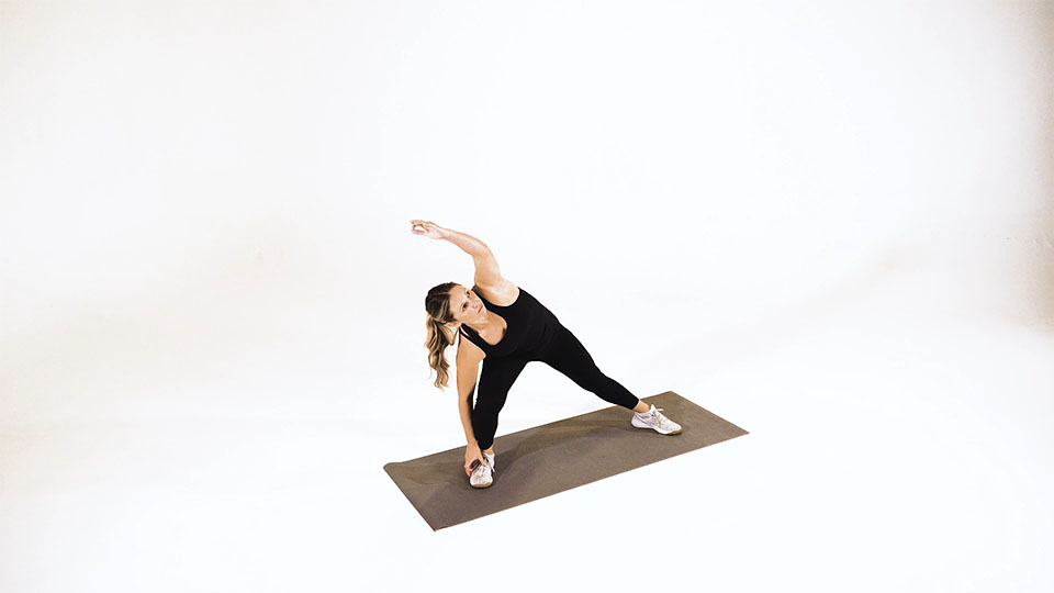 Pilates — demonstration 2