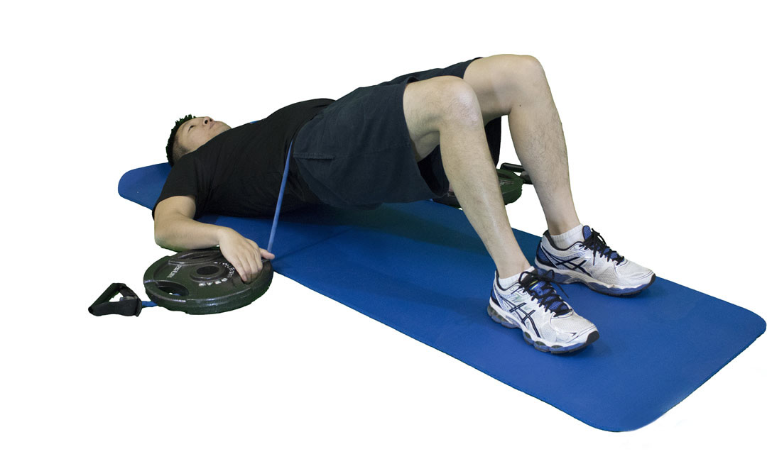 Band Hip Lift — demonstration 2