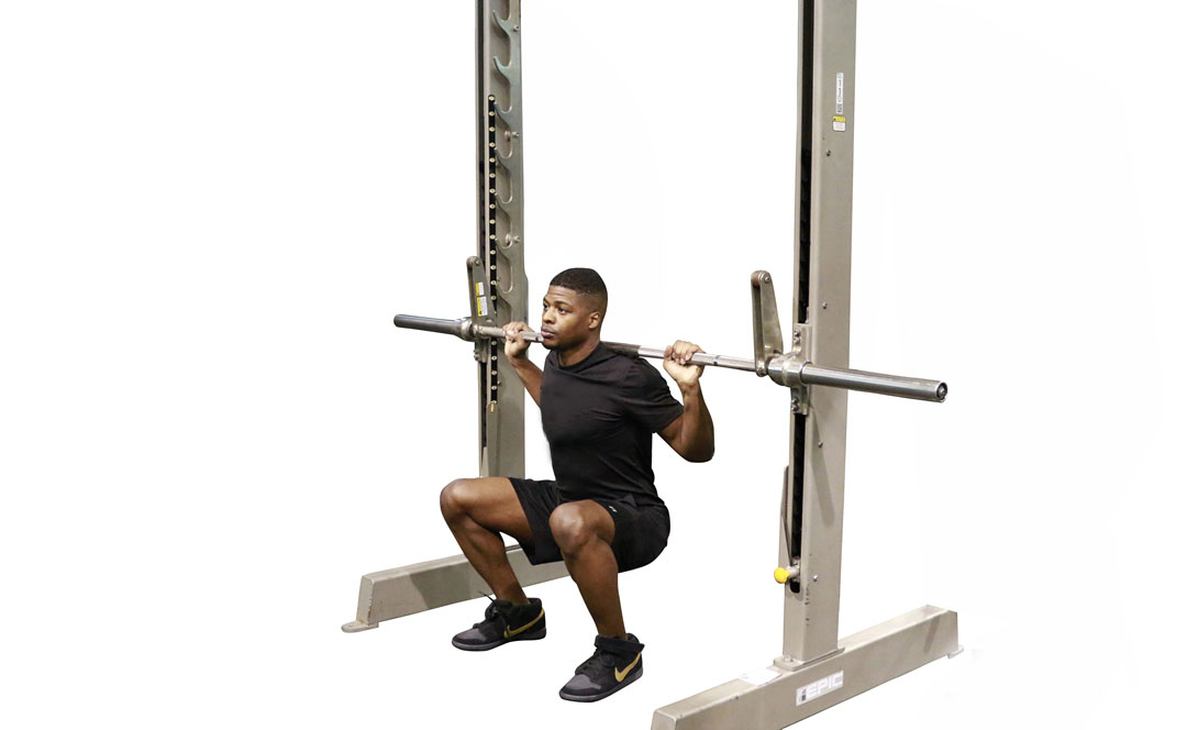 Smith Machine Squat — demonstration 2