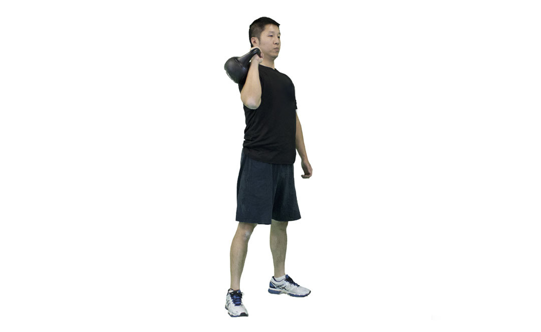 Kettlebell Dead Clean — demonstration 2