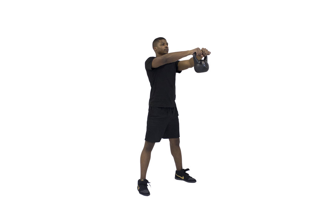 Kettlebell Open Palm Clean — demonstration 2