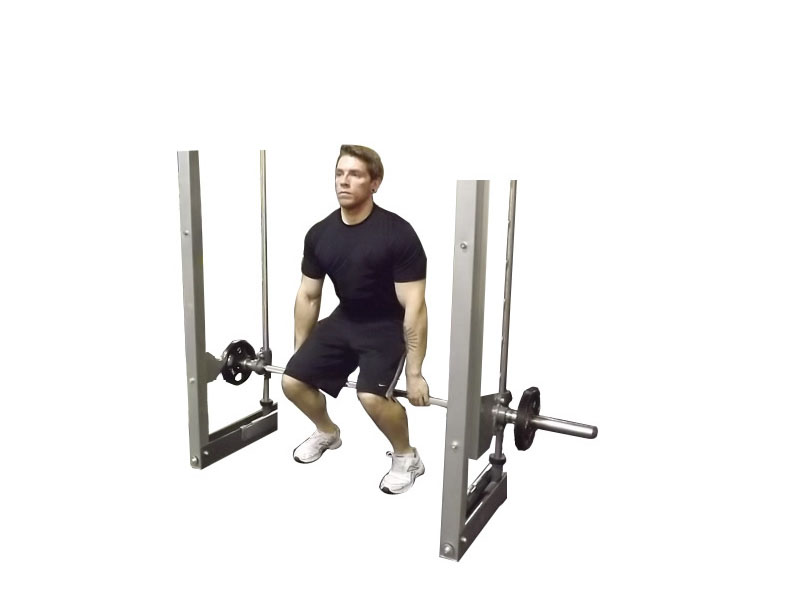 Smith Machine Hack Squat — demonstration 2