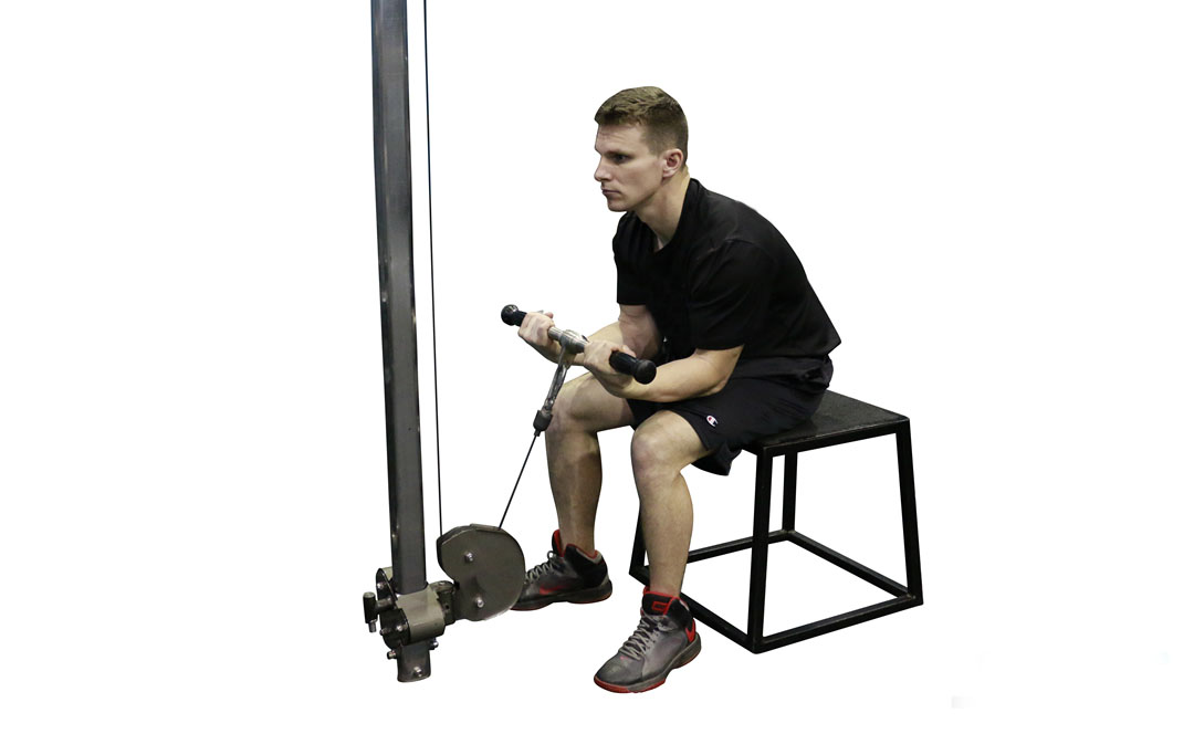 Cable Wrist Curl — demonstration 2