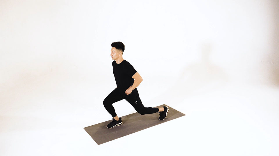 Stretching in Piedi del Soleo e del Tendine d’Achille — dimostrazione 2