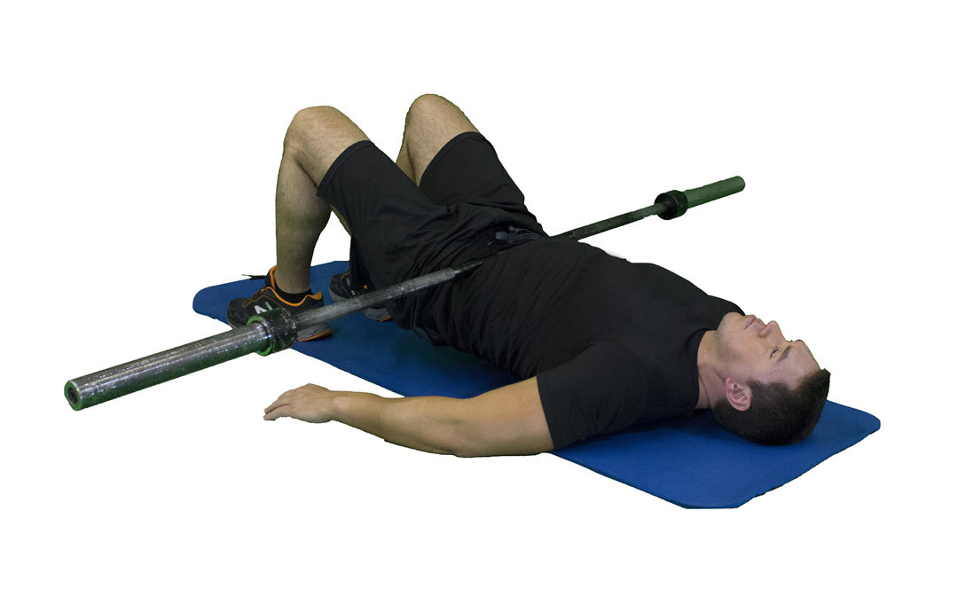 Barbell Glute Bridge — demonstration 2