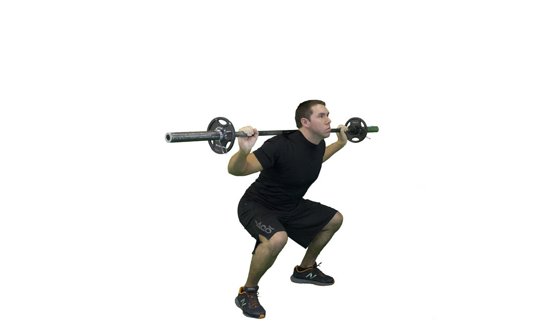 Barbell Squat Wide Stance — demonstration 2