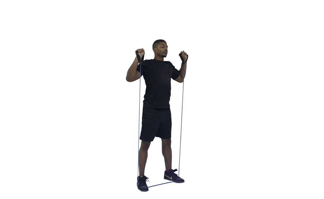 Band Squat — demonstration 2