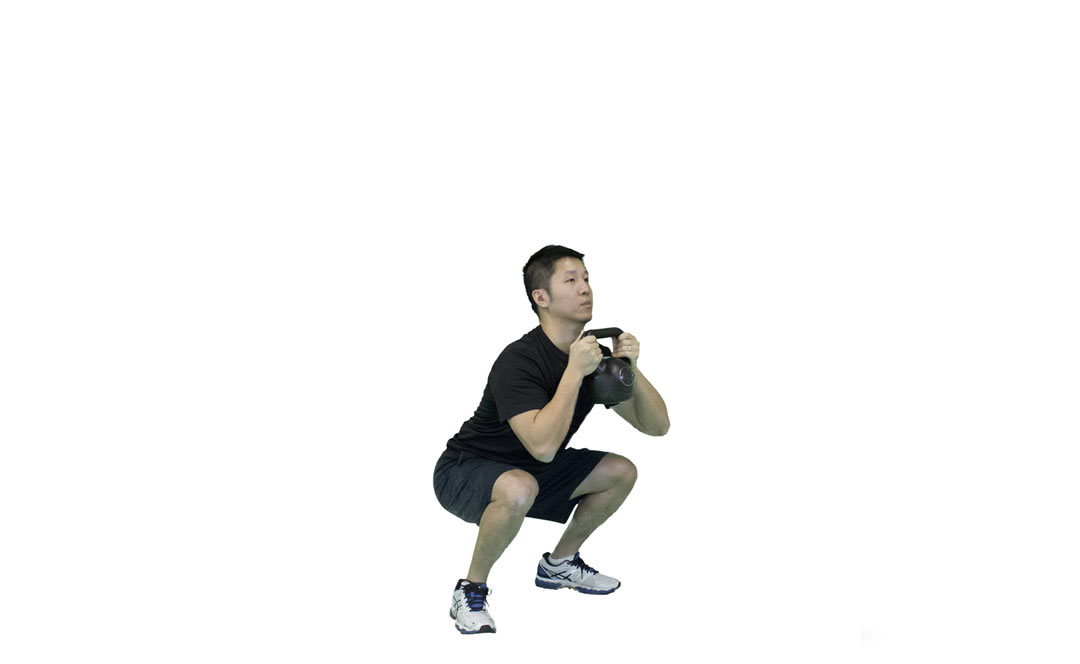 Kettlebell-Goblet-Squat — Demonstration 2