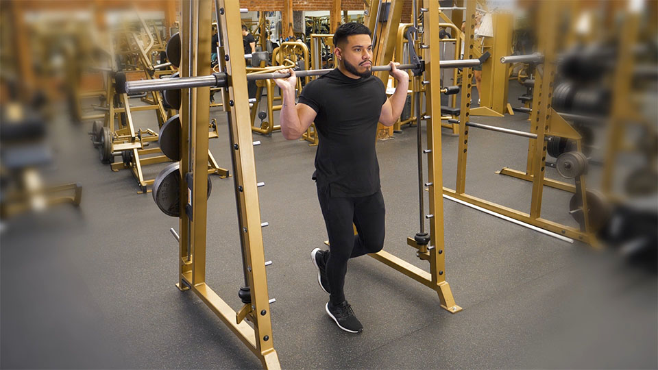 Calf Raise Monolaterale alla Smith Machine — dimostrazione 2